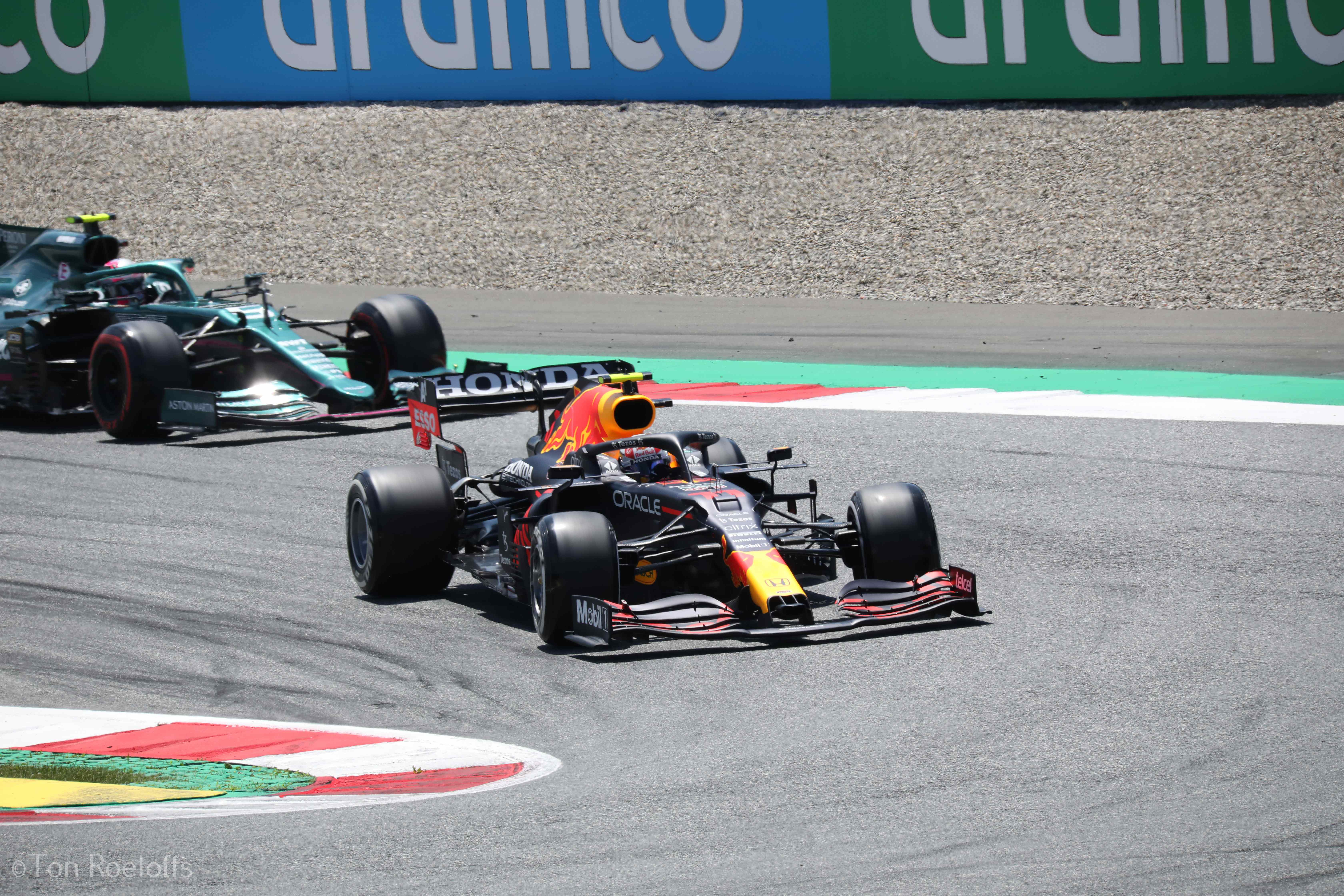 Verstappen pitbox